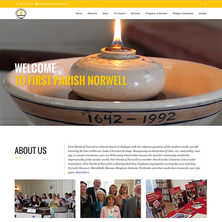 First Parish of Norwell Church Website